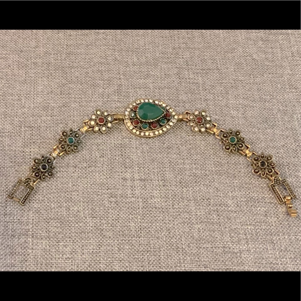 Ruby Gemstone 925 Bracelet